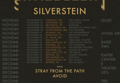 tags: Gig Poster - Silverstein / Stray from the Path / Avoid on Nov 25, 2023 [886-small]