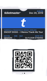 tags: Snoop Doog, Atlanta, Georgia, United States, Ticket, Tabernacle  - Snoop Doog / Warren G on Dec 20, 2019 [972-small]
