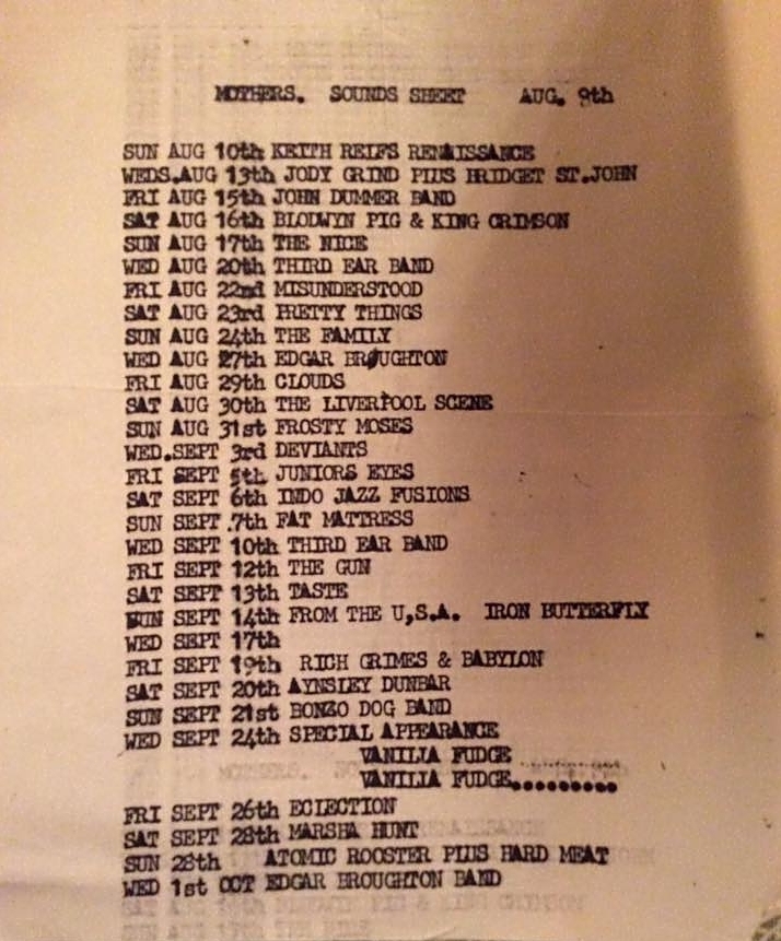 Iron Butterfly Concert & Tour History (Updated for 2023) Concert Archives