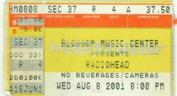 Radiohead / The Beta Band / Kid Koala on Aug 8, 2001 [140-small]