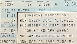 Bob Dylan / Joni Mitchell / Dave Alvin & The Guilty Men on Oct 26, 1998 [149-small]