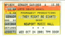 They Might Be Giants on Oct 24, 2001 [193-small]