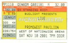 Live on Nov 10, 2001 [197-small]