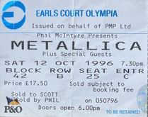Metallica / Corrosion Of Conformity on Oct 12, 1996 [515-small]