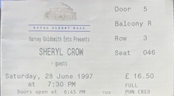 Sheryl Crow / Celtus on Oct 17, 1997 [516-small]