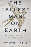 The Tallest Man on Earth on Nov 17, 2018 [739-small]