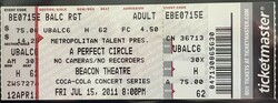 A Perfect Circle / Red Bacteria Vacuum on Jul 15, 2011 [725-small]