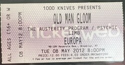 Old Man Gloom / The Austerity Program on May 8, 2012 [761-small]