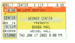 Baaba Maal on Jan 17, 2002 [173-small]