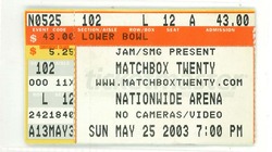 Matchbox Twenty / Sugar Ray / Maroon 5 on May 25, 2003 [199-small]