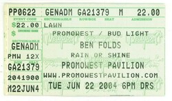 Ben Folds / Rufus Wainwright / Guster on Jun 22, 2004 [212-small]