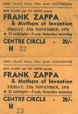 Frank Zappa / The Mothers Of Invention on Nov 27, 1970 [610-small]