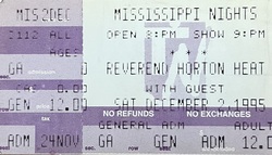 Reverend Horton Heat / The Mieces / Cows on Dec 2, 1995 [750-small]
