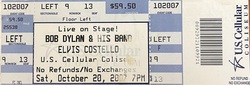 Bob Dylan / Elvis Costello on Oct 20, 2007 [752-small]