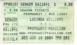 Lucinda Williams / bottle rockets on Aug 18, 2004 [777-small]