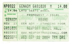 Keane on Sep 22, 2004 [787-small]