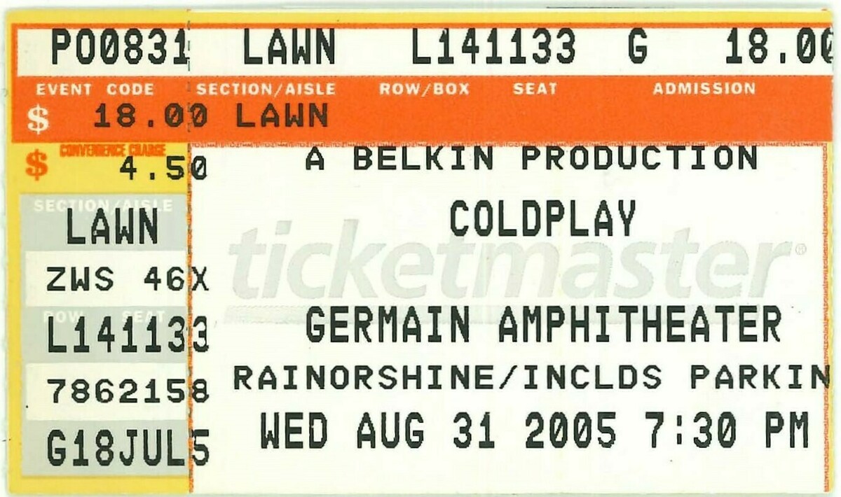 Coldplay Colors the IZOD Center – August 3, 2012