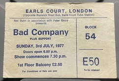 Bad Company / Racing Cars / Metropolis on Jul 3, 1977 [839-small]