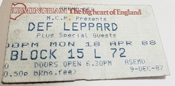 Def Leppard / Loverboy on Apr 18, 1988 [885-small]