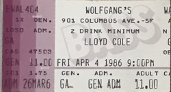 LLoyd Cole and the Commotions on Apr 4, 1986 [945-small]