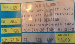 Pat Benatar / The Toys on Jan 28, 1980 [963-small]