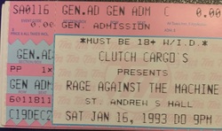 Rage Against The Machine on Jan 16, 1993 [988-small]