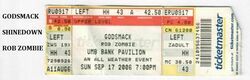 Godsmack / Rob Zombie / Shinedown on Sep 17, 2006 [523-small]