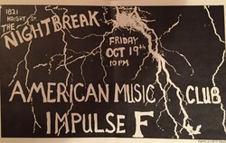 American Music Club / Impulse f! on Oct 19, 1984 [876-small]