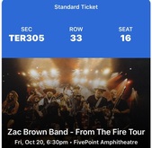 Zac Brown Band / King Calaway / Marcus King on Oct 20, 2023 [131-small]