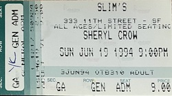 Sheryl Crow / happygoingnowhere on Jun 19, 1994 [200-small]
