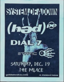 System of a Down / (hed) p.e. / Dial 7 / Static-X on Dec 19, 1998 [247-small]
