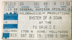 System of a Down / (hed) p.e. / Dial 7 / Static-X on Dec 19, 1998 [249-small]