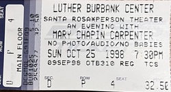 Mary Chapin Carpenter on Oct 25, 1998 [253-small]