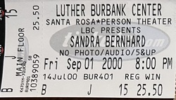 Sandra Bernhard on Sep 1, 2000 [254-small]