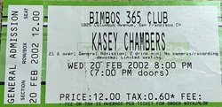 Kasey Chambers on Feb 20, 2002 [279-small]