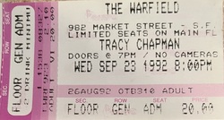 Tracy Chapman on Sep 23, 1992 [320-small]