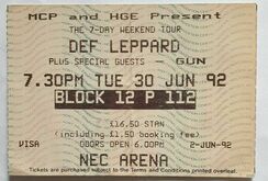 Def Leppard / GUN on Jun 30, 1992 [496-small]