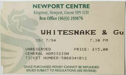 Whitesnake / FM on Jul 29, 1994 [498-small]