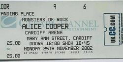 Alice Cooper / Thunder / The Quireboys / The Dogs D'amour on Nov 25, 2002 [503-small]
