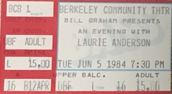 Laurie Anderson on Jun 5, 1984 [852-small]