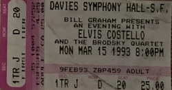Elvis Costello / Brodsky Quartet on Mar 15, 1993 [871-small]