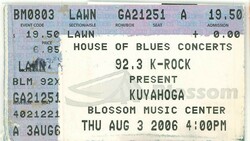 92.3 K-ROCK Presents Kuyahoga on Aug 3, 2006 [878-small]