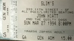 John Hiatt & the Guilty Dogs on Mar 27, 1994 [886-small]