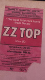 ZZ Top / Wendy And The Rockets on Oct 31, 1983 [179-small]