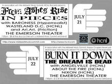 Burn It Down / The Dream Is Dead / Angelville / About The Fire / Nixon on Jul 22, 2005 [299-small]