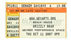Grizzly Bear / Beach House on Oct 11, 2007 [372-small]