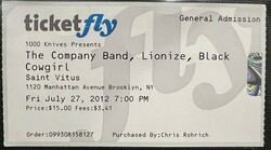 The Company Band / Lionize / Black Cowgirl on Jul 27, 2012 [429-small]