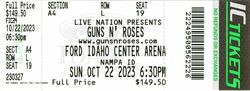 Guns N' Roses / Ghost Hounds on Oct 22, 2023 [115-small]