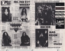 Rough Angel / Kuczer / Mad Reign / Stacks on Feb 21, 1992 [237-small]