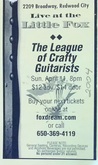 tags: Ticket - The League of Crafty Guitarists on Apr 11, 2004 [702-small]
